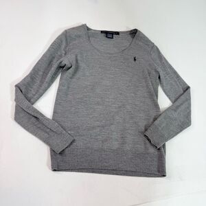 Ralph Lauren Gray Crew Neck Sweater